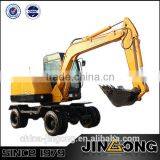 Mini Wheel Excavator JGM907L With 0.25 Cub Meter Bucket Capacity thumbnail-2