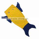 Wholesale Fully Stocked Free Shipping Mermaid Baby Shark Sleeping Bag thumbnail-1