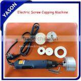 Small Electric Hand Held Water Bottle Round Cap Capping Machine thumbnail-1