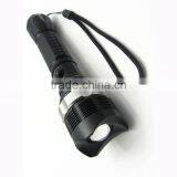 High Quality Led Zoom Flashlight Rechargeable Aluminium Led Torch thumbnail-2