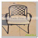 Audu 3 Pieces Patio Garden Outdoor Cast Aluminium Bistro Set thumbnail-2