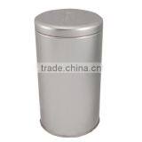 Empty Plain Golden Round Metal Packing Tobacco Tin Can Custom thumbnail-2