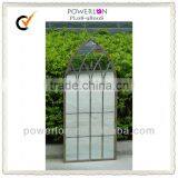 Gothic Design Outdoor Decorative Antique Window Mirror thumbnail-1