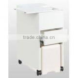 Portable Manicure Furniture Cabinet With Movable Stool Inside for Nail Salon TKN-25723 thumbnail-1