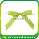 Good Quality Polyester Satin Ribbon Bow With Twist Tie thumbnail-3