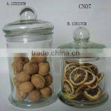 4 Sizes Clear Cylinder Glass Apothecary Jars thumbnail-1
