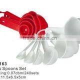Set of 6pc Plastic Measuring Spoons thumbnail-1