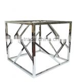 Custom-made simple design metal frame coffee table