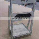 Outdoor Plant Stand Flower Garden Pot Display Wooden Shelf Planters thumbnail-6