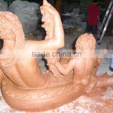 Garden Wonmen View Statue Sculpture thumbnail-4