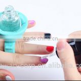 Popular soft silicone nail art tools finger cots holder