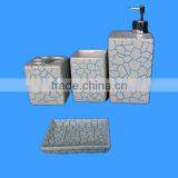 Factory Dirct Elegant Ceramic Bathroom Accessories 4/s for Hotel thumbnail-1