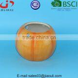 BSCI Audit Factory Halloween Decorations Ceramic Pumpkin Candle Holder thumbnail-3