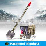 Wildness Self-Rescue Emergency Accessories /Utility Adventures Sports Tool / Adjustable Folding Shovel With Knife.Light thumbnail-1