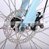 26 Inch Aluminum Alloy Frame Electric Beach Cruiser Bike With Full Suspension for Lady thumbnail-3