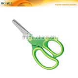 S63005 LFGB Certificated 5-1/4" stationery colorful blunt scissor