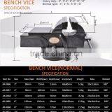 5" Heavy Duty Adjustable Bench Vise thumbnail-6