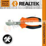 Professional Nickel-planted Heavy Duty Side Cutter Pliers With Bi-color Plastic Handles