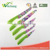 WCK609 5 Pcs Set Kitchen Knives Artwork Painting Blade PP Handle , Hot Sale thumbnail-1