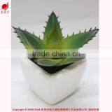 Wholesale Mini Succulent Potted Artificial Mini Aloe Green Aloe Artificial Plant thumbnail-1