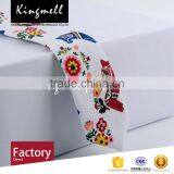 Custom New Fashion Digital Printed Cotton Linen School Tie thumbnail-3