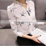 2016 Summer New Arrival Female Long-Sleeve Blouse thumbnail-2