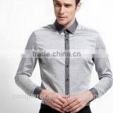 100% Cotton,Fashion,Business Men's Shirt BSRT0075 thumbnail-1