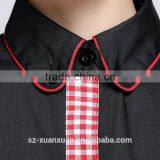Custom High Quality Hotel Long Sleeve Waiter Uniforms for Coffee/hotel/resterant Autumn and Winter thumbnail-4