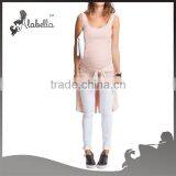 Wholesale Latest Design Maternity Clothes Long Tank Tops thumbnail-2