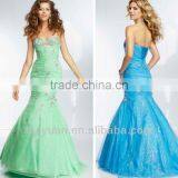 Mermaid Sweetheart Beaded Bodice Party Dresses For Women thumbnail-1