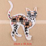 Cat Sequined Badge Rebersible Sequin Designs Embroidery Patch thumbnail-3