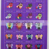 Popular Machine Made Multicolor Crochet Animal Applique for Kids Garment thumbnail-3