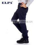 ELPA Latest Design Embroidered Dark Blue Elastic Boys' Trousers Handsome Casual Boys Pants With Elastic Belt Waist thumbnail-2