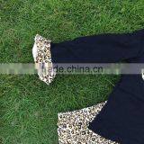 New Arrival FALL OUTFITS Kids Leopard Grain Minnie Top Sets Girls Ruffle Pant Sets Girls Boutique With Necklace and Headband thumbnail-4