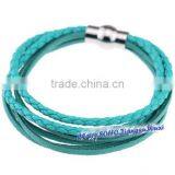 PU LEATHER WITH SUEDE CORD BRACELETS thumbnail-2