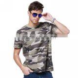 Good Sale Camouflage Short Sleeve Cotton Tee Shirt Clothing Manufacturers in China thumbnail-1