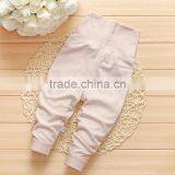 2017 New Arrival High Waist Organic Cotton Baby Pants thumbnail-5