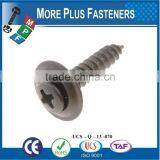 Made in Taiwan Phil Pan SEMS Screw Square Cone Washer Sems Screw Internal Tooth Washer Phillips Pan Head External Tooth Washer thumbnail-2