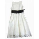 Black Simple Design Women Sleeveless Party Dress thumbnail-3