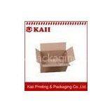 Recycled Offset Paper / Art Paper Corrugated Packaging Box / Craft Corrugated Paper Box With Many Si
