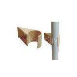 Beige Plastic Coated Plumbing Fittings For DIY Pipe Rack System thumbnail-1