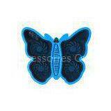 Adjustable 4 Fan Laptop Cooler Pad With Butterfly Design for 17 Inch Notebook