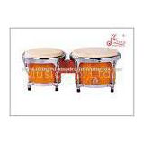 Percussion Musical Instruments Bongos / Latin Drum With Solidwood Drum Chamber Material