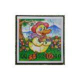 Magnetic and Magnet Puzzles of Duck's Picking Flowers thumbnail-1