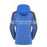 2017 NEW Water-Repellent Mens Blue Softshell Jacket thumbnail-4