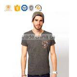Custom Wholesale 100% Cotton Print Soft Pocket China Manufactures T-shirts thumbnail-2