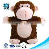 EN71/CE Standard New Baby Toy Custom Cute Pretty Stuffed Soft Plush Pink and White Panda Toy Cheap Hand Puppet thumbnail-4