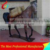 Artificial Outdoor Playground Rides Fiberglass Horse thumbnail-4