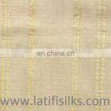 SILK FABRIC YELLOW AND CREAM thumbnail-1