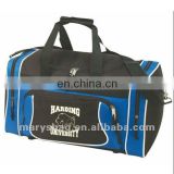 Sports Shoe Compartment Duffel with hook and loop Grap Handle